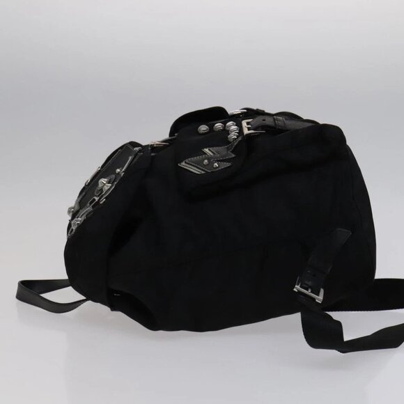 PRADA Backpack Nylon Black Auth 112941V - Picture 5 of 15